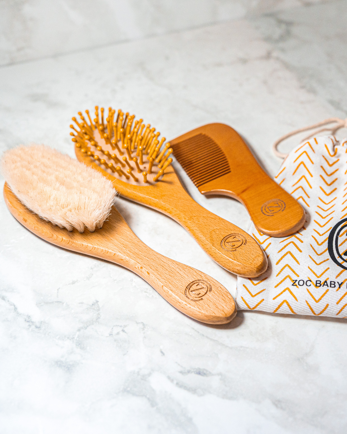 ZOC Baby Hair Brush Set