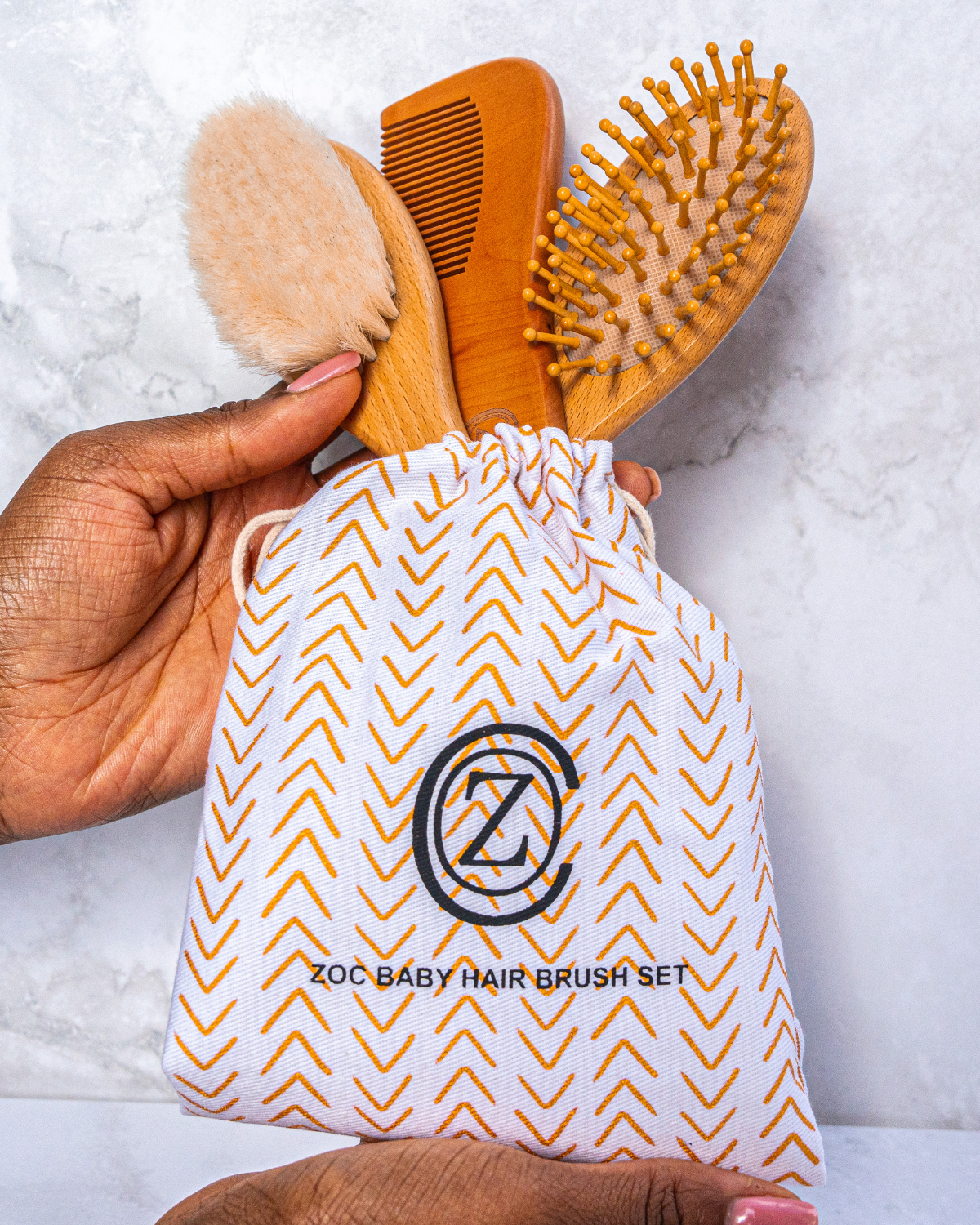 ZOC Baby Hair Brush Set