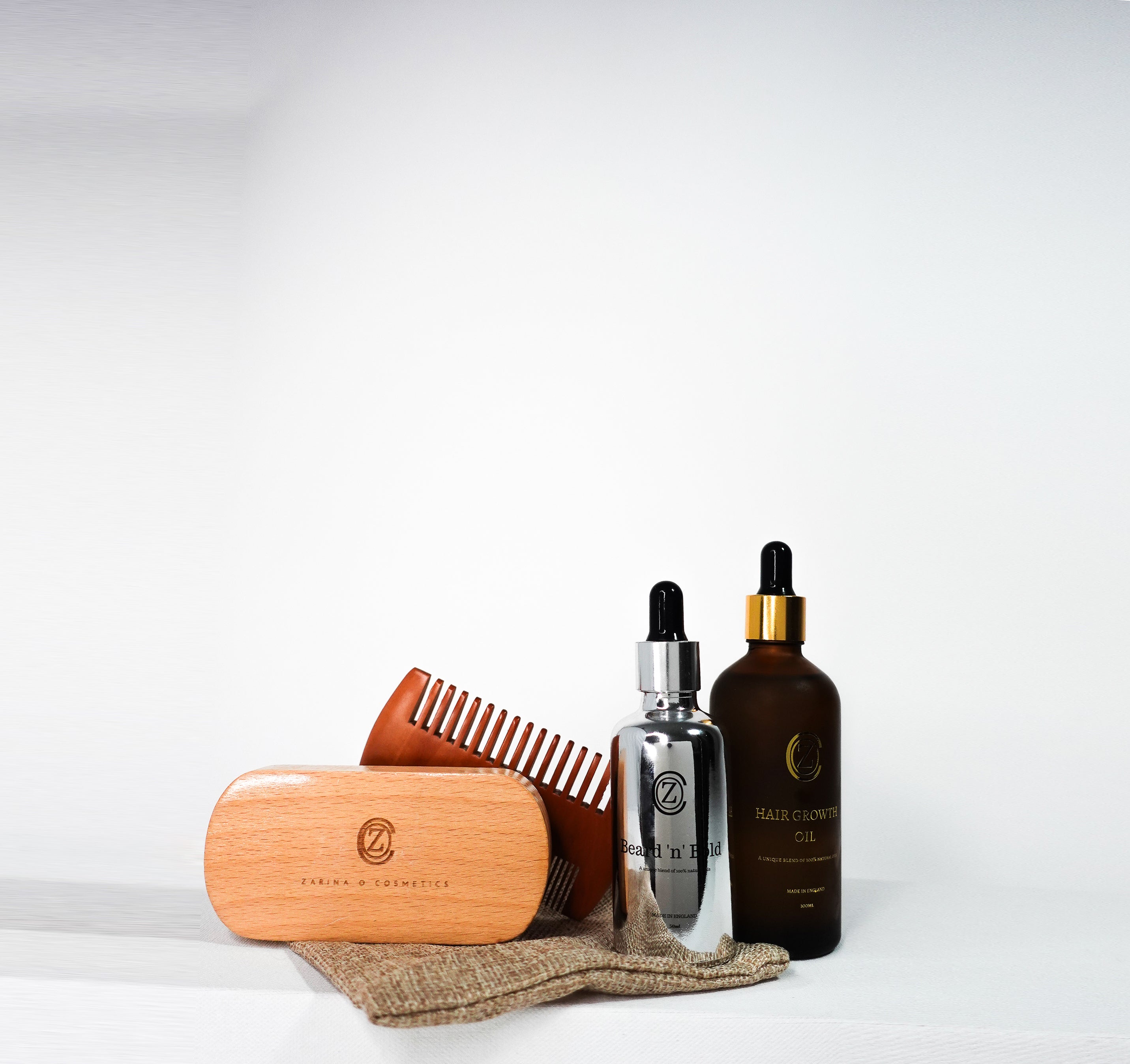 ZOC Beard brush/comb + 1 Oil