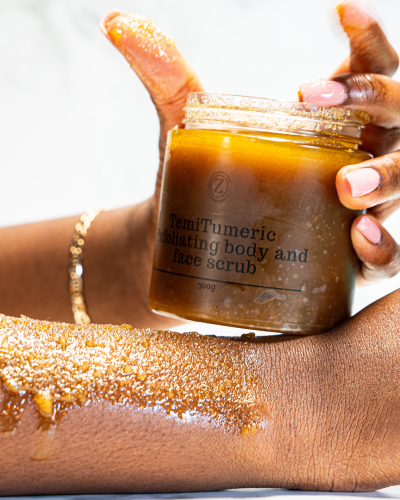 TemiTurmeric Body and Face Scrub